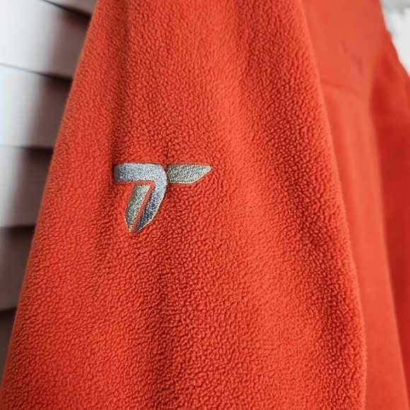 𝅺columbia Titanium Men's Fleece Zip Up Jacket Medium - Picture 9 of 9